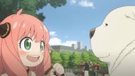 Anya and his pet dog Bond (Image Source: WIT Studio and CloverWorks)
